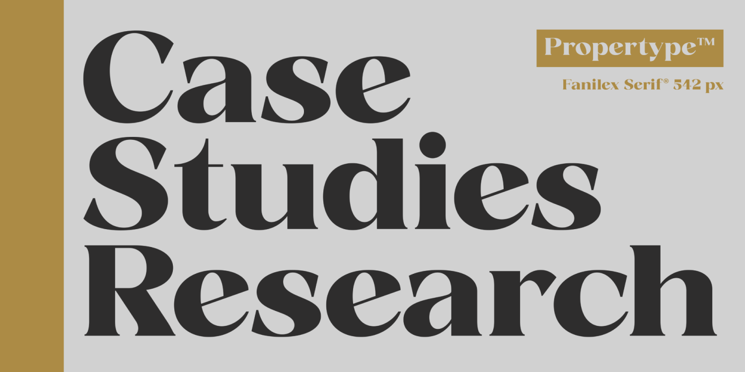 Fanilex Font Poster #6