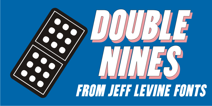 Double Nines Font Family