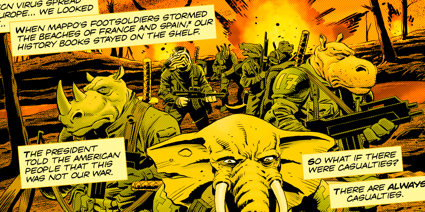 Dave Gibbons Font Poster #1