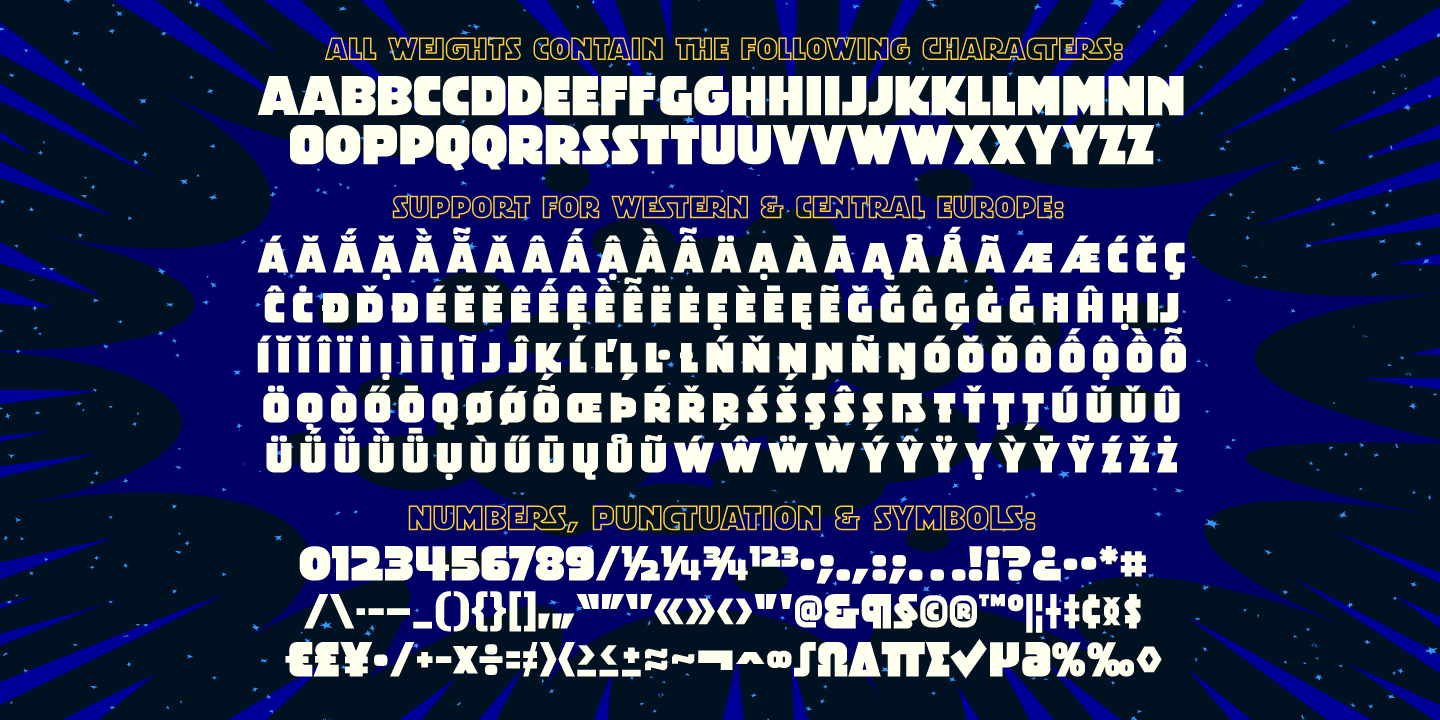 Stormtrooper Font Poster #1