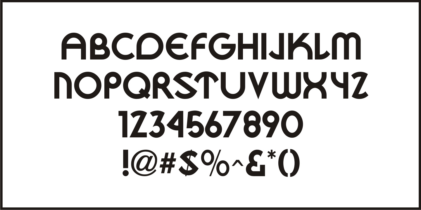 Seahawk Font Poster #3