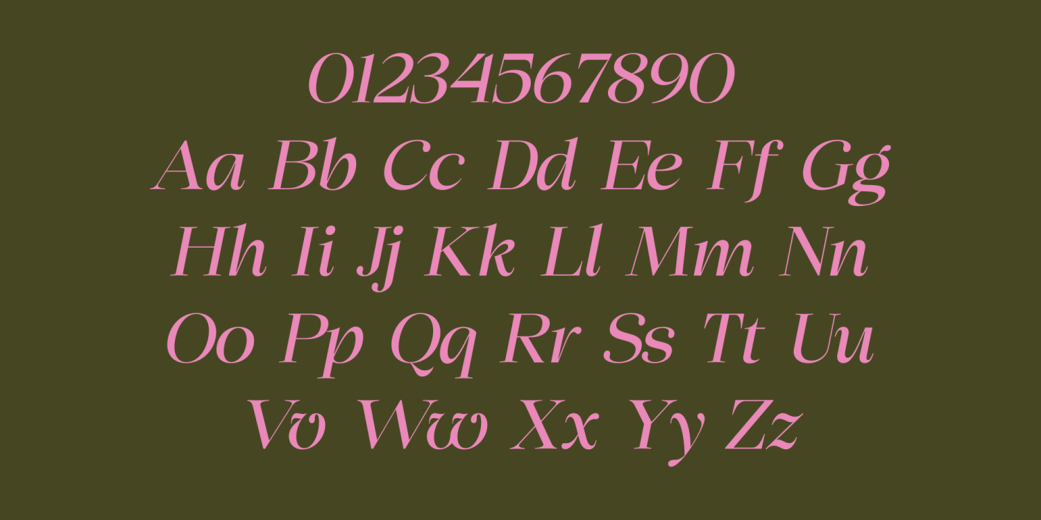 Chilton Font Poster #10