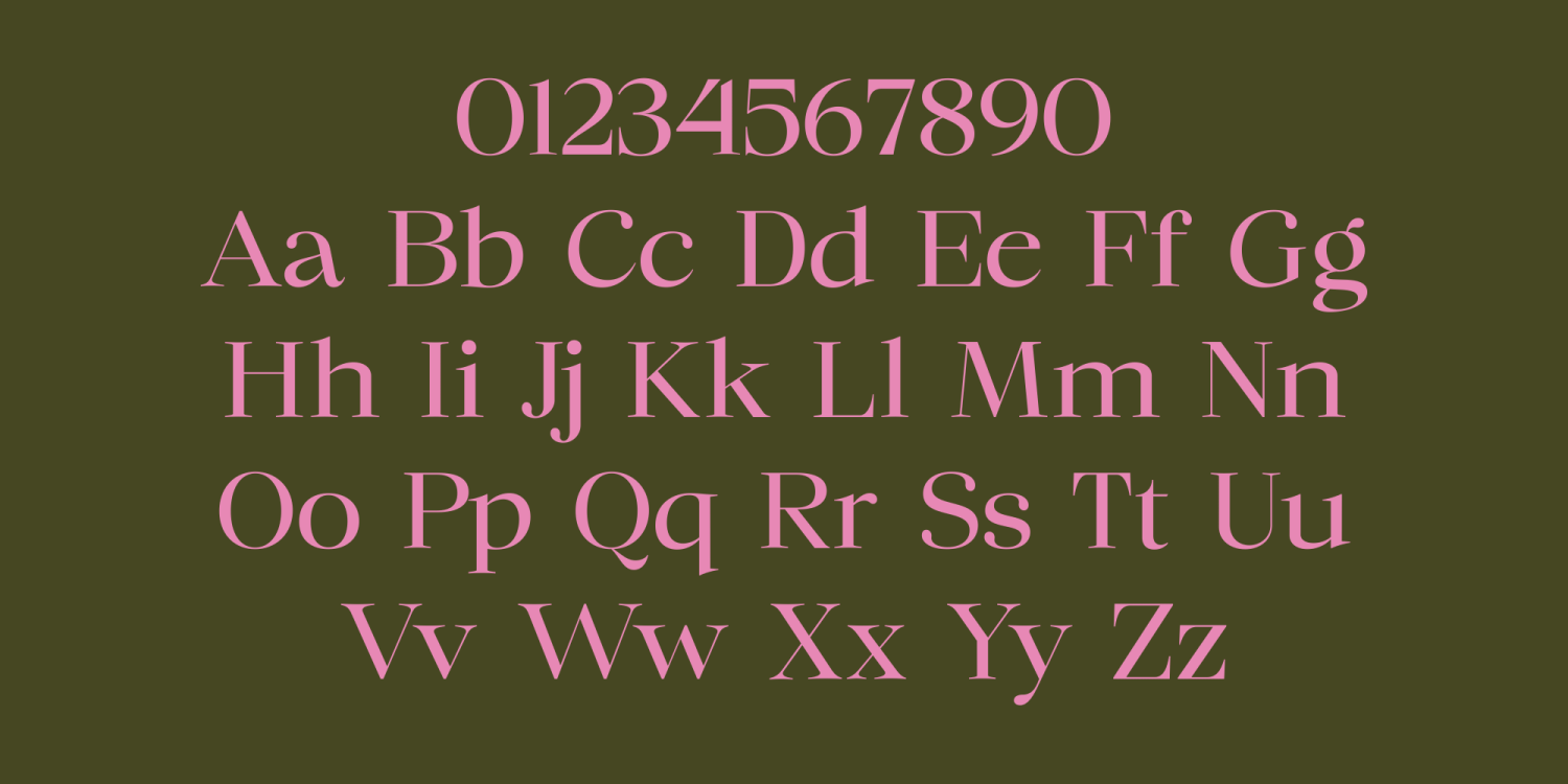 Chilton Font Poster #2