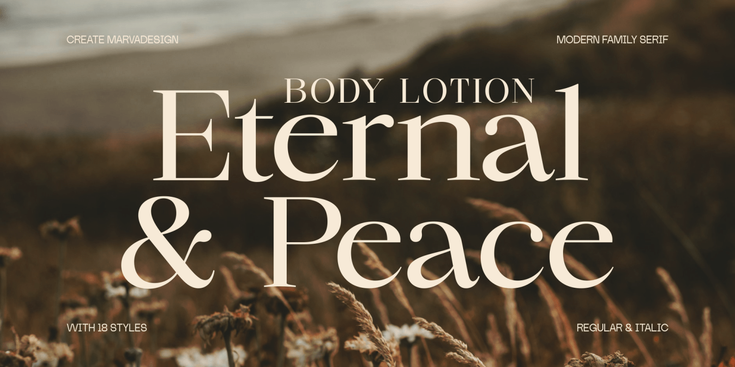 Chilton Font Poster #4