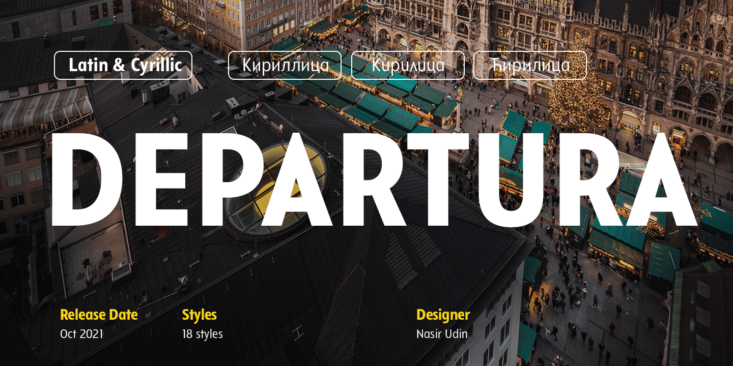 Departura Font Family