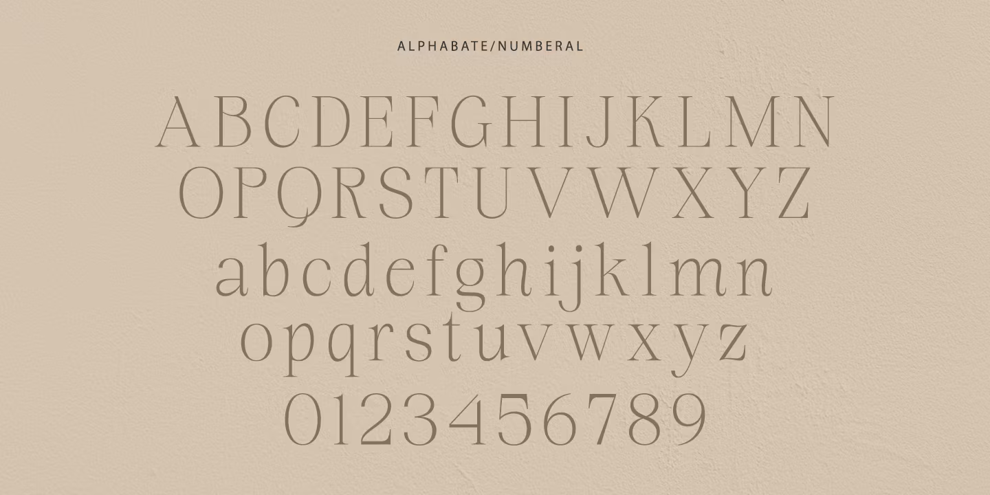 Banzela Font Poster #1