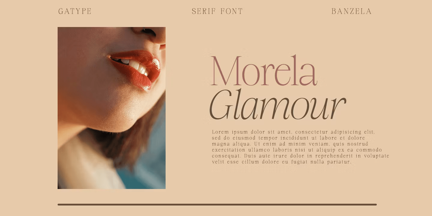Banzela Font Poster #1
