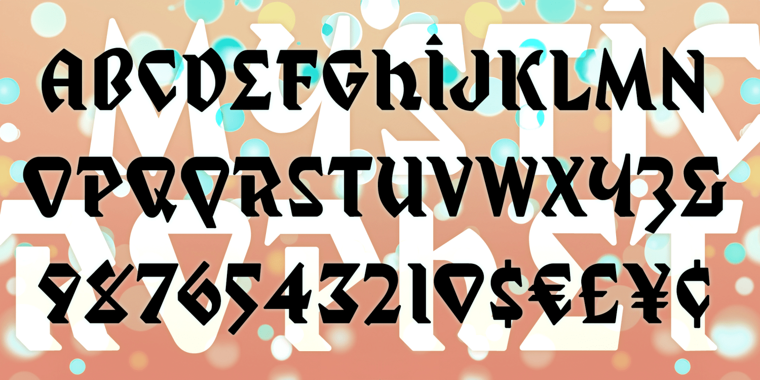 Mystic Prophet Font Family Poster