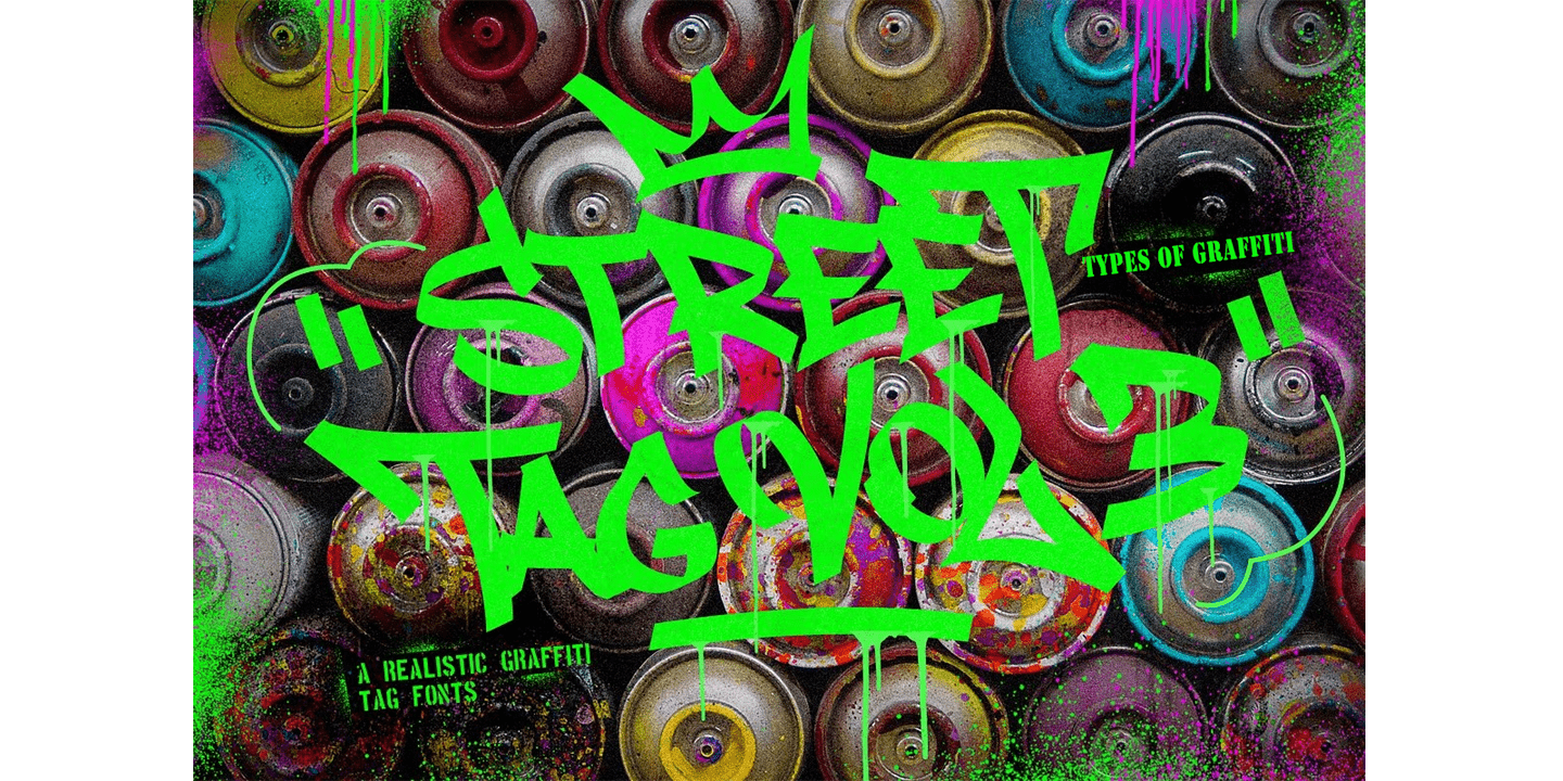 Street Tag Vol. 3® Font Family