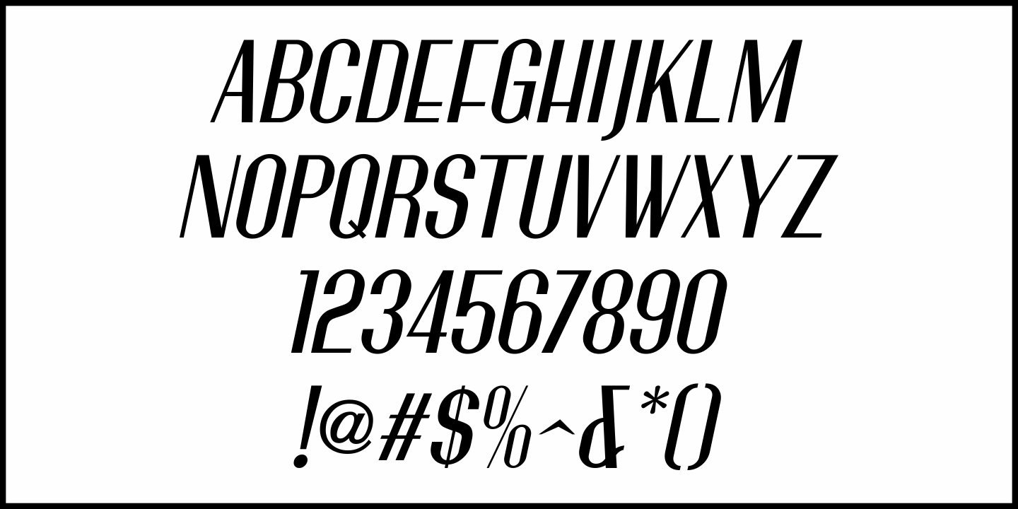 Romance Song Font Poster #5