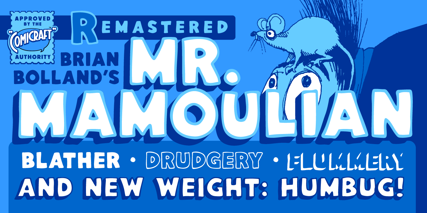 Mr Mamoulian Font Poster #1