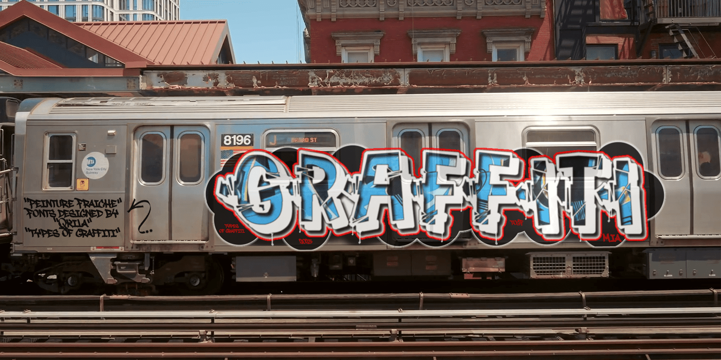Peinture Fraiche® Font Family