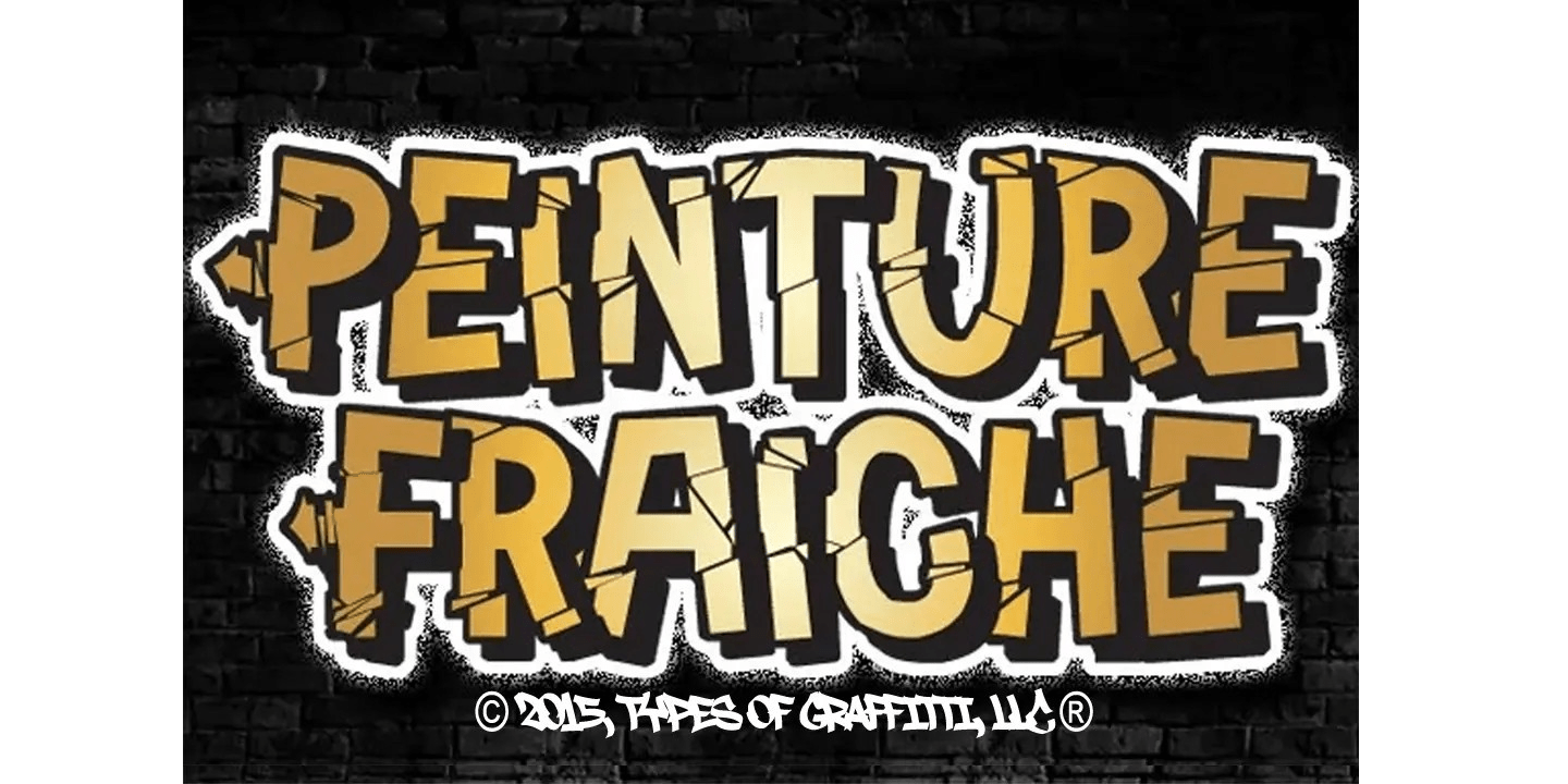 Peinture Fraiche® Font Family - Poster #2