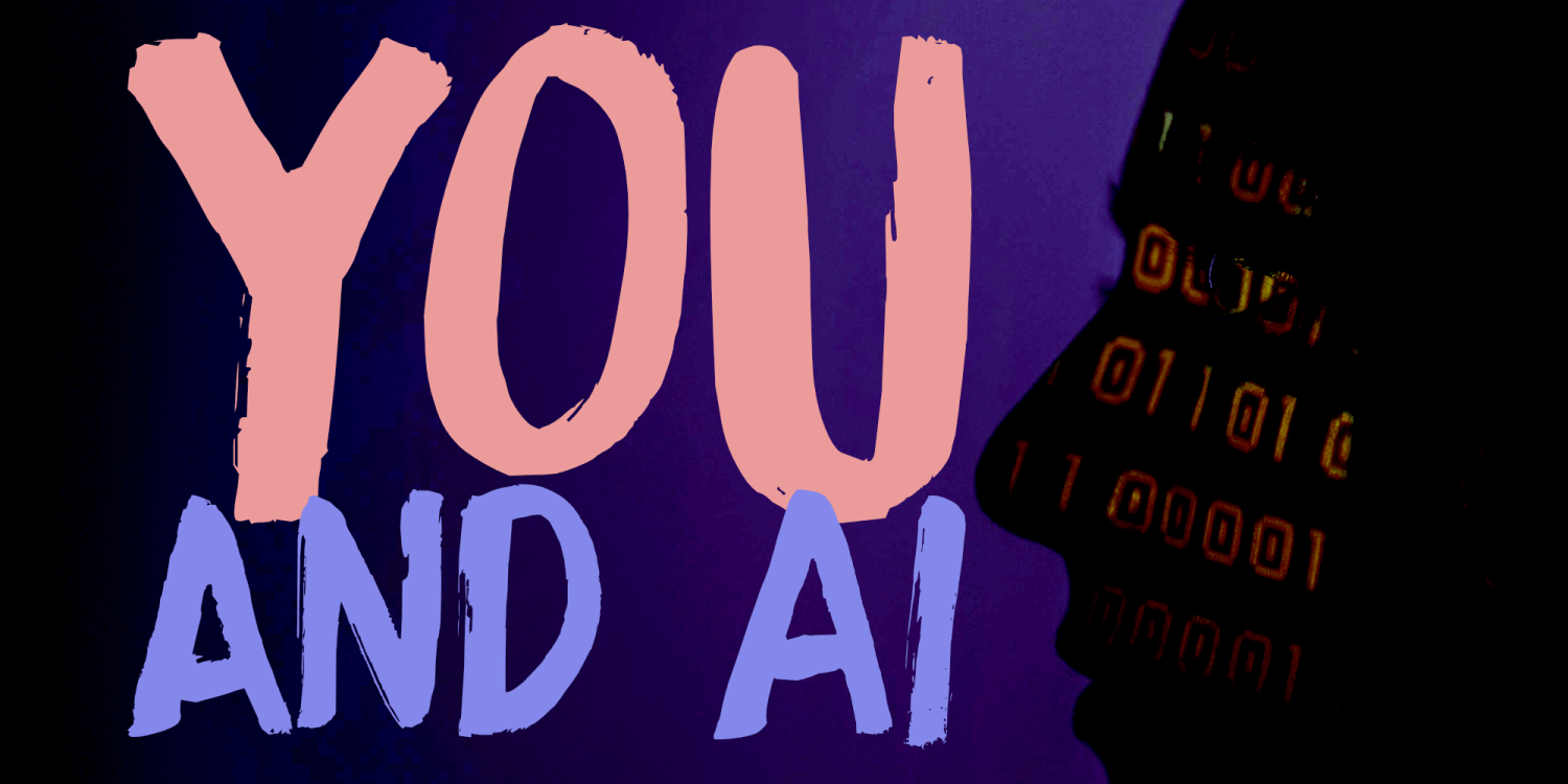 You and AI Font Poster