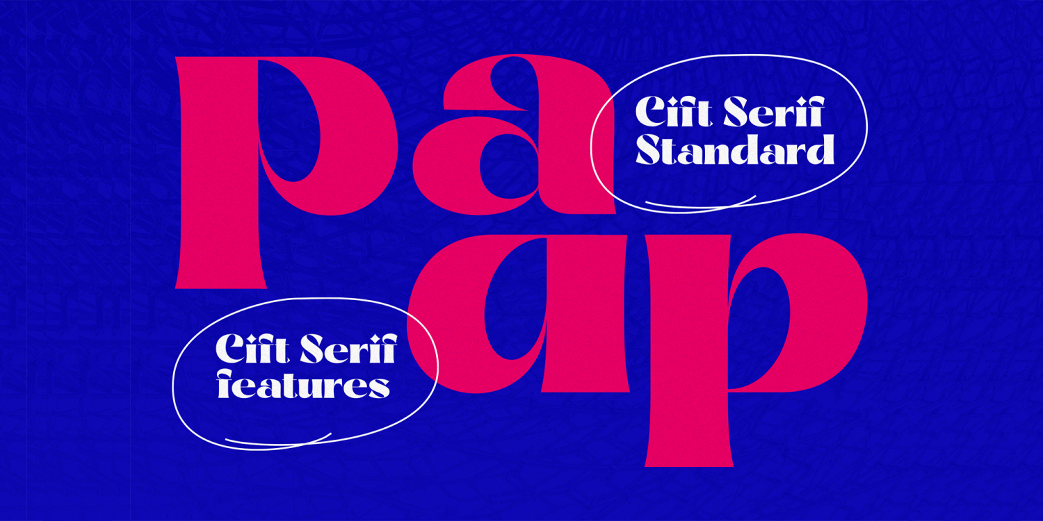 Cift Font Poster #1