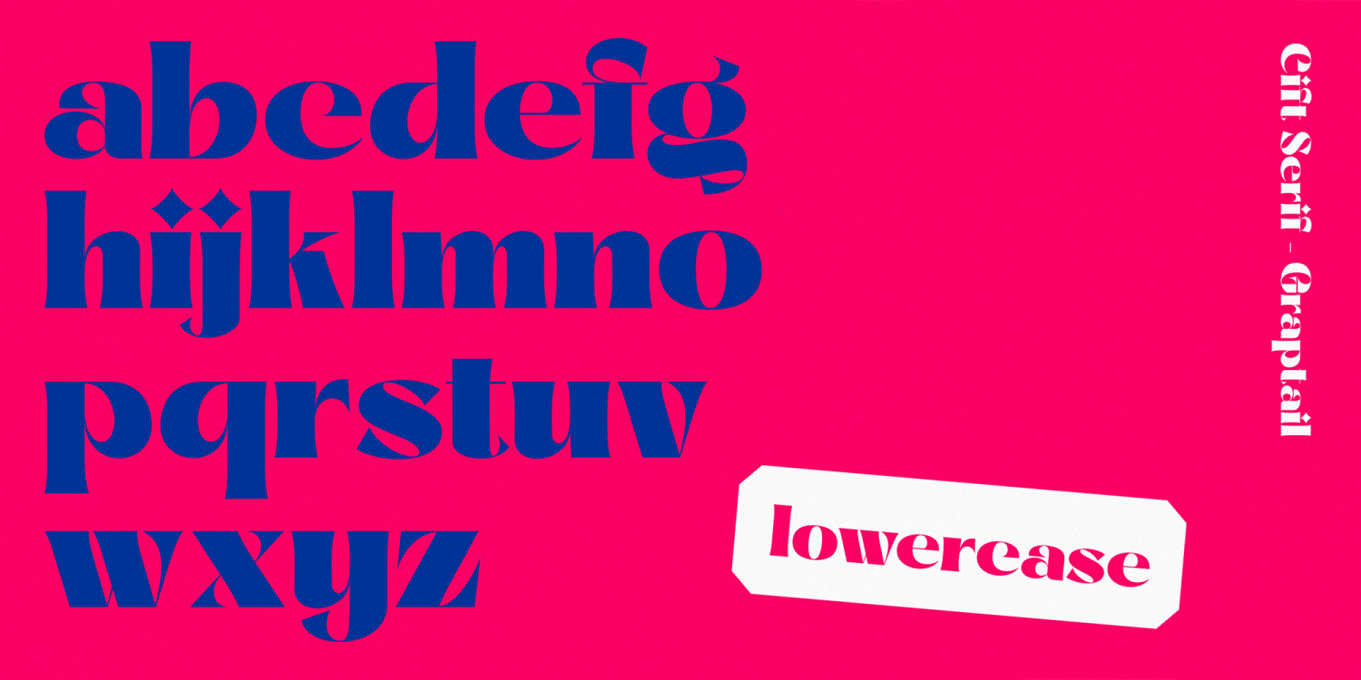 Cift Font Poster #1