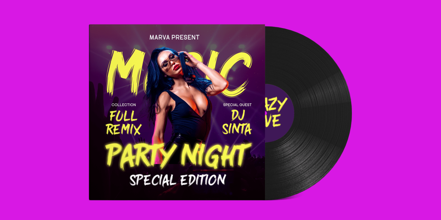 Crazy Rave Font Poster #1
