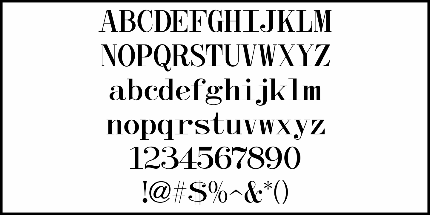 Antique Typewriter Font Poster #3