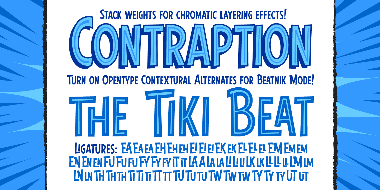 Doohickey Font Poster #1