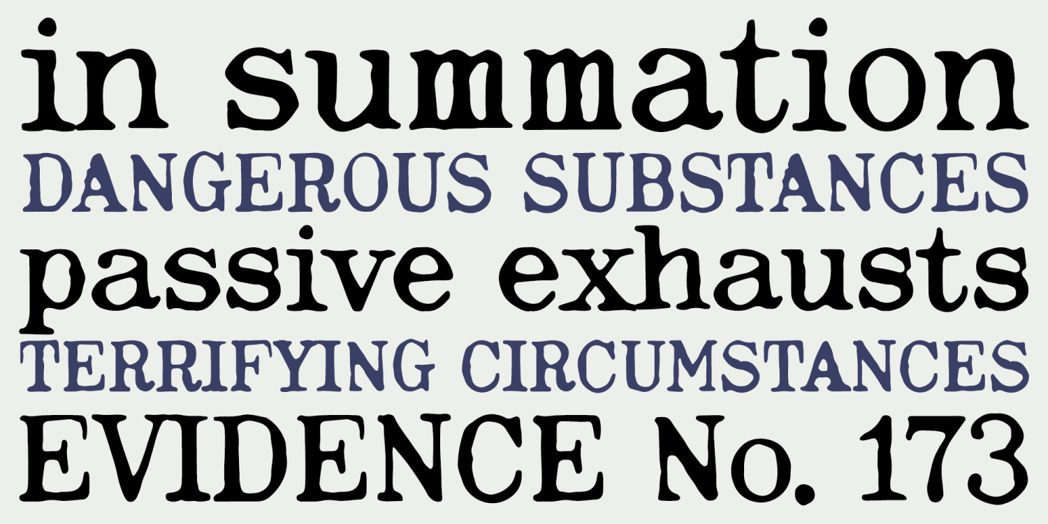 Imperial Grunge Font Poster #1