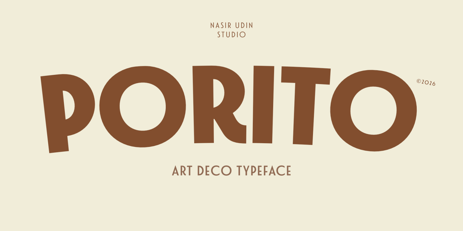 Porito Font Family