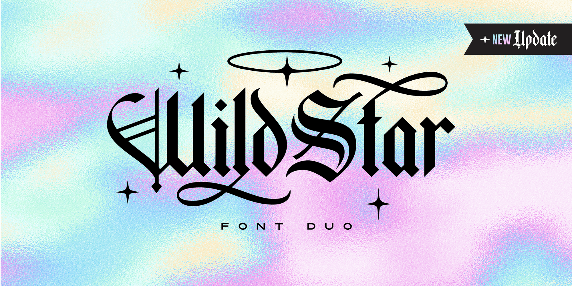 Wild Star Font Poster #1