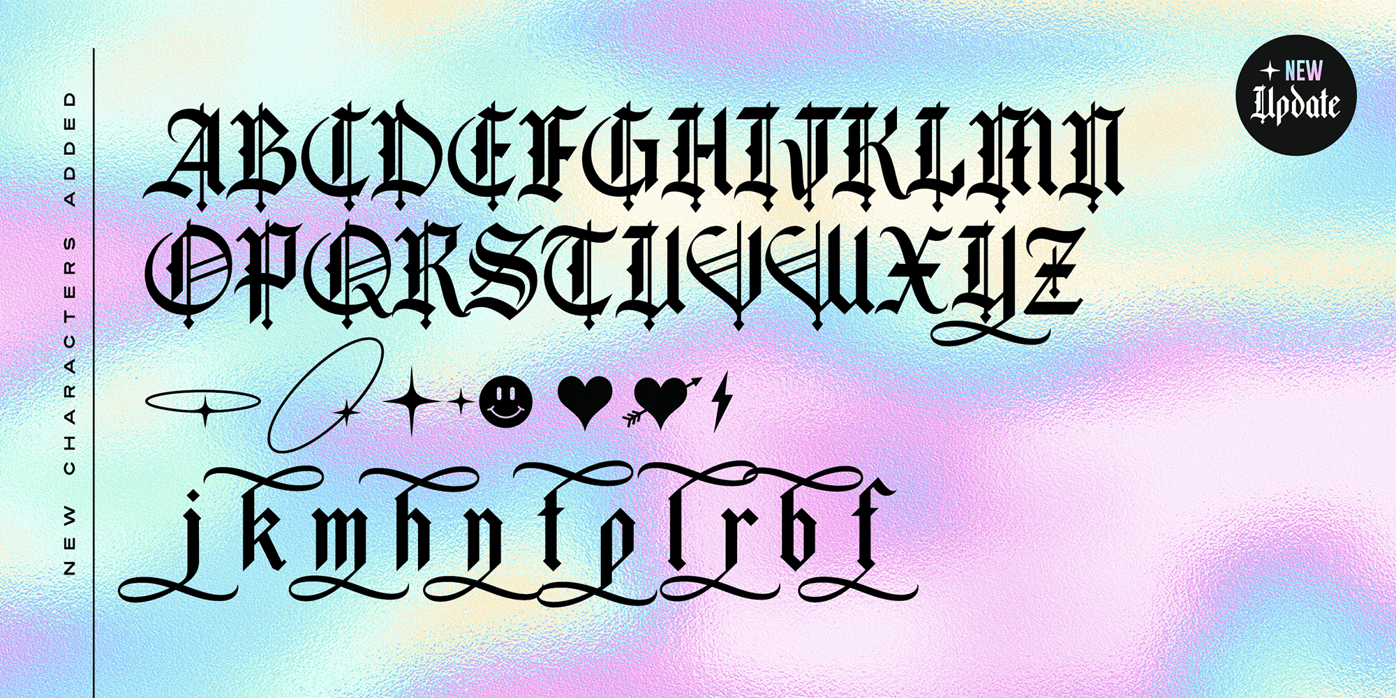 Wild Star Font Poster #1