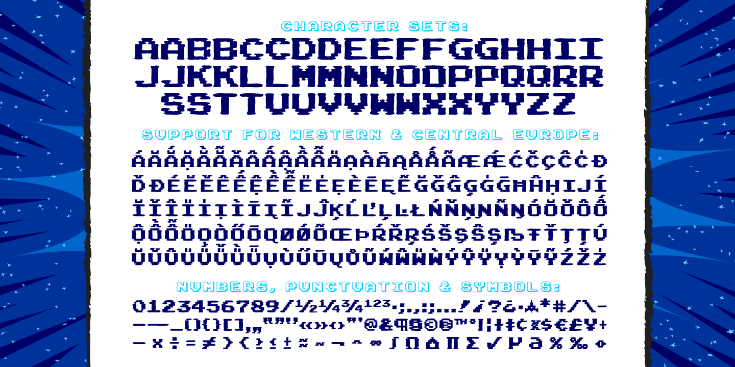 Pixel Arcade Font Poster #1