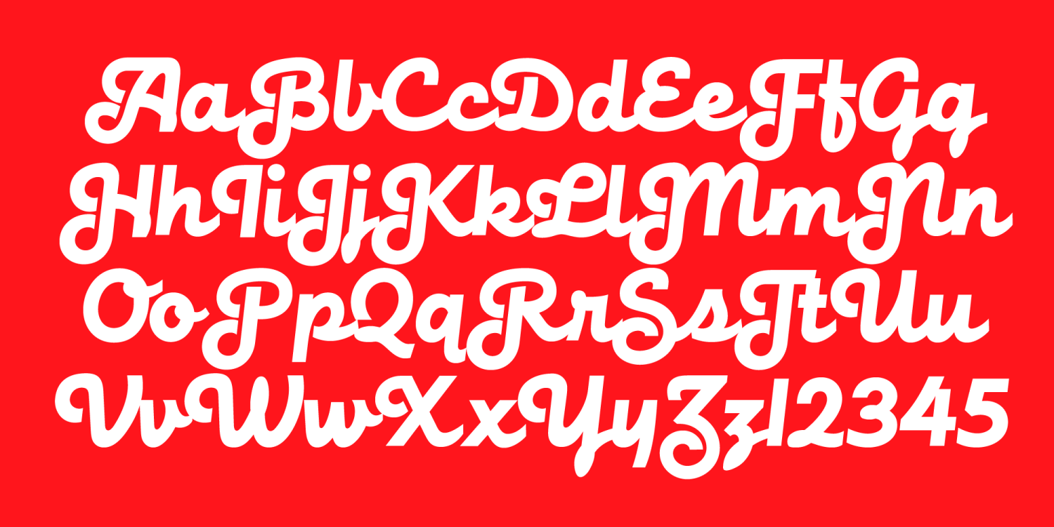 Lolita Font Poster #1