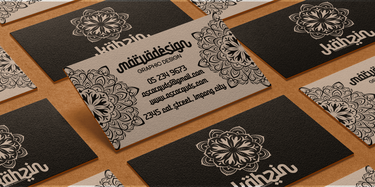 Kahzin Font Poster #1