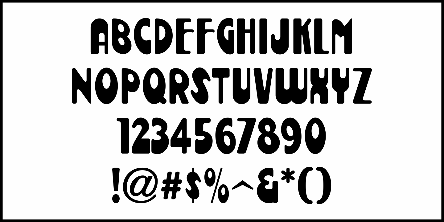 Nouveau Design Font Poster #1