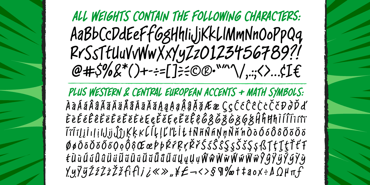 Scoundrel Font Poster #1