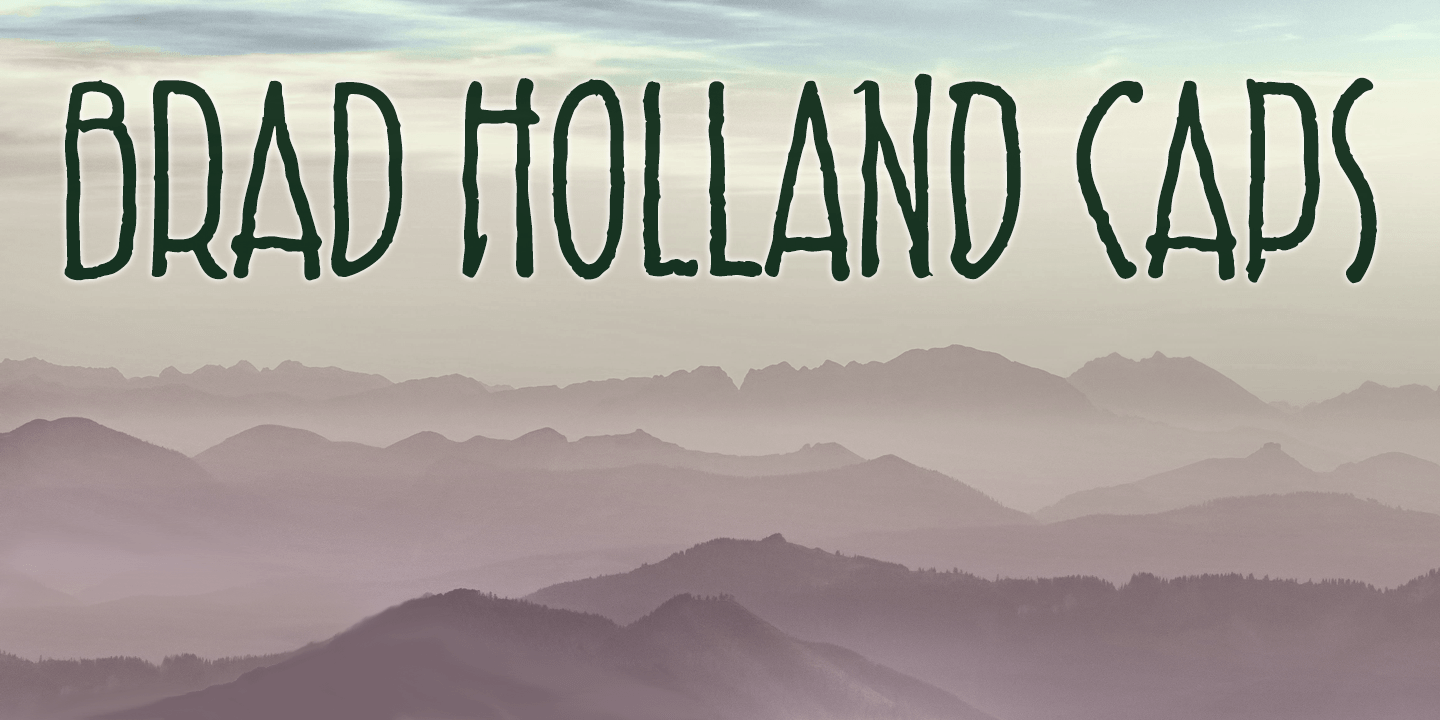 Brad Holland Caps Poster