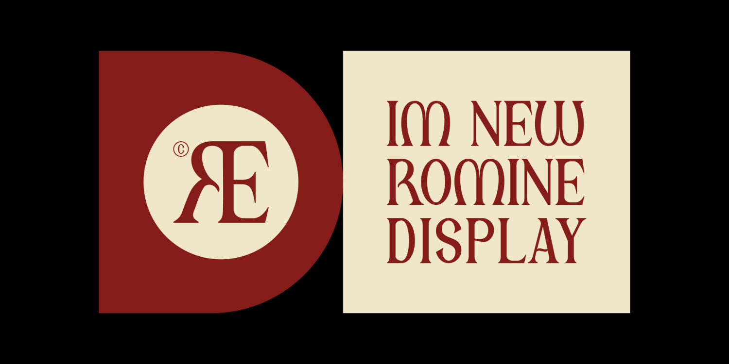 Romine Font Poster #1