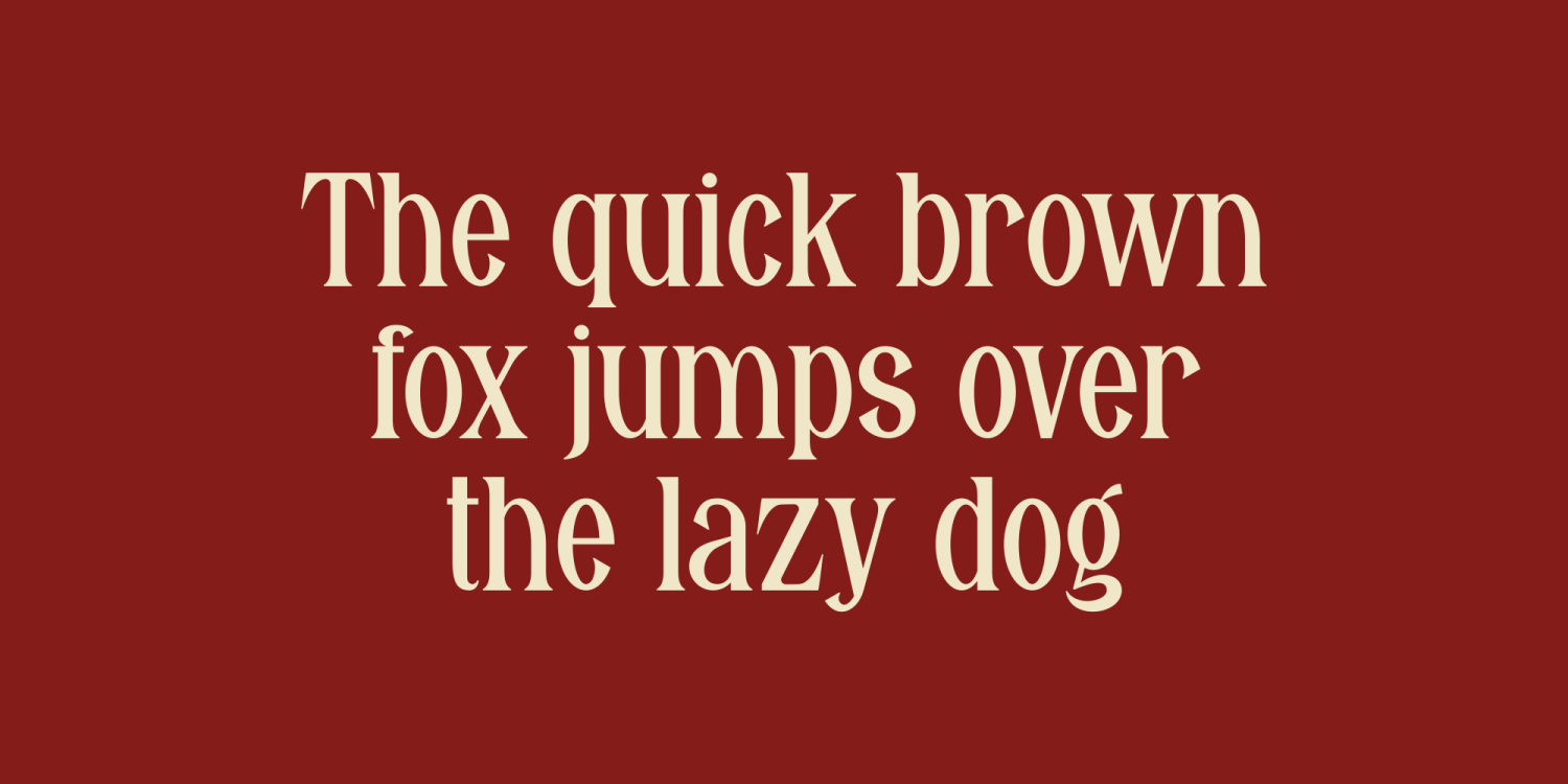 Romine Font Poster #1