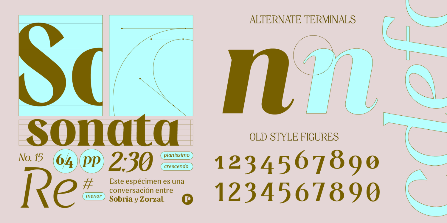 Sobria Font Poster #1