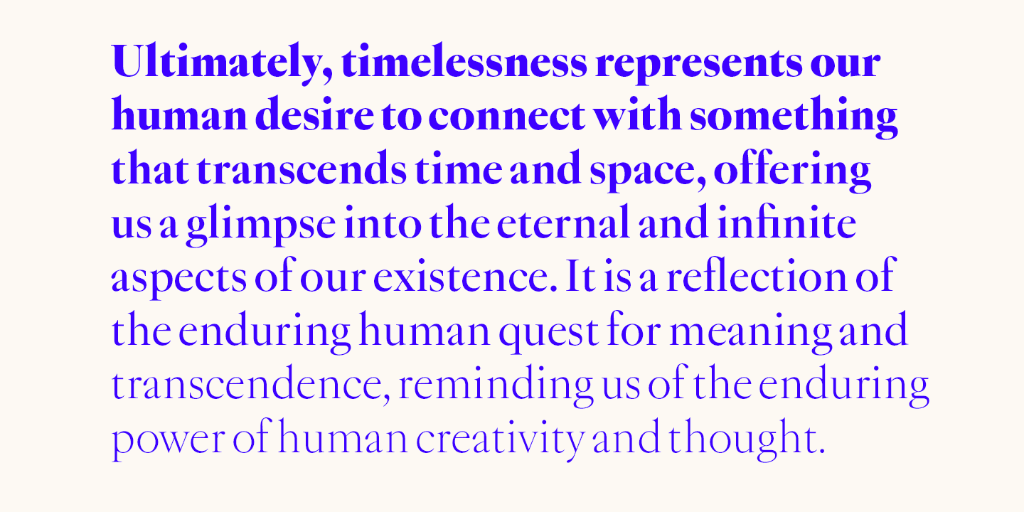 Montaigne Font Poster #1