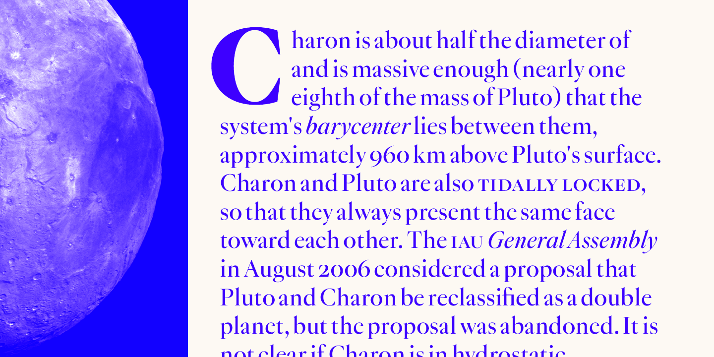 Montaigne Font Poster #1