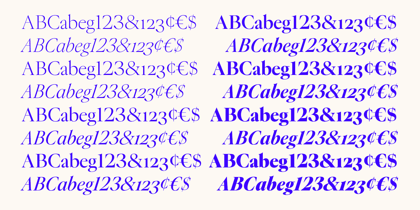 Montaigne Font Poster #1