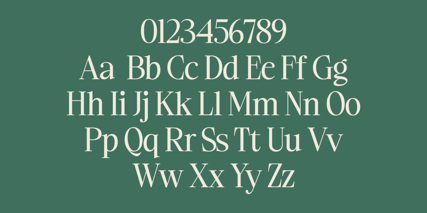 Ladinta Font Poster #10