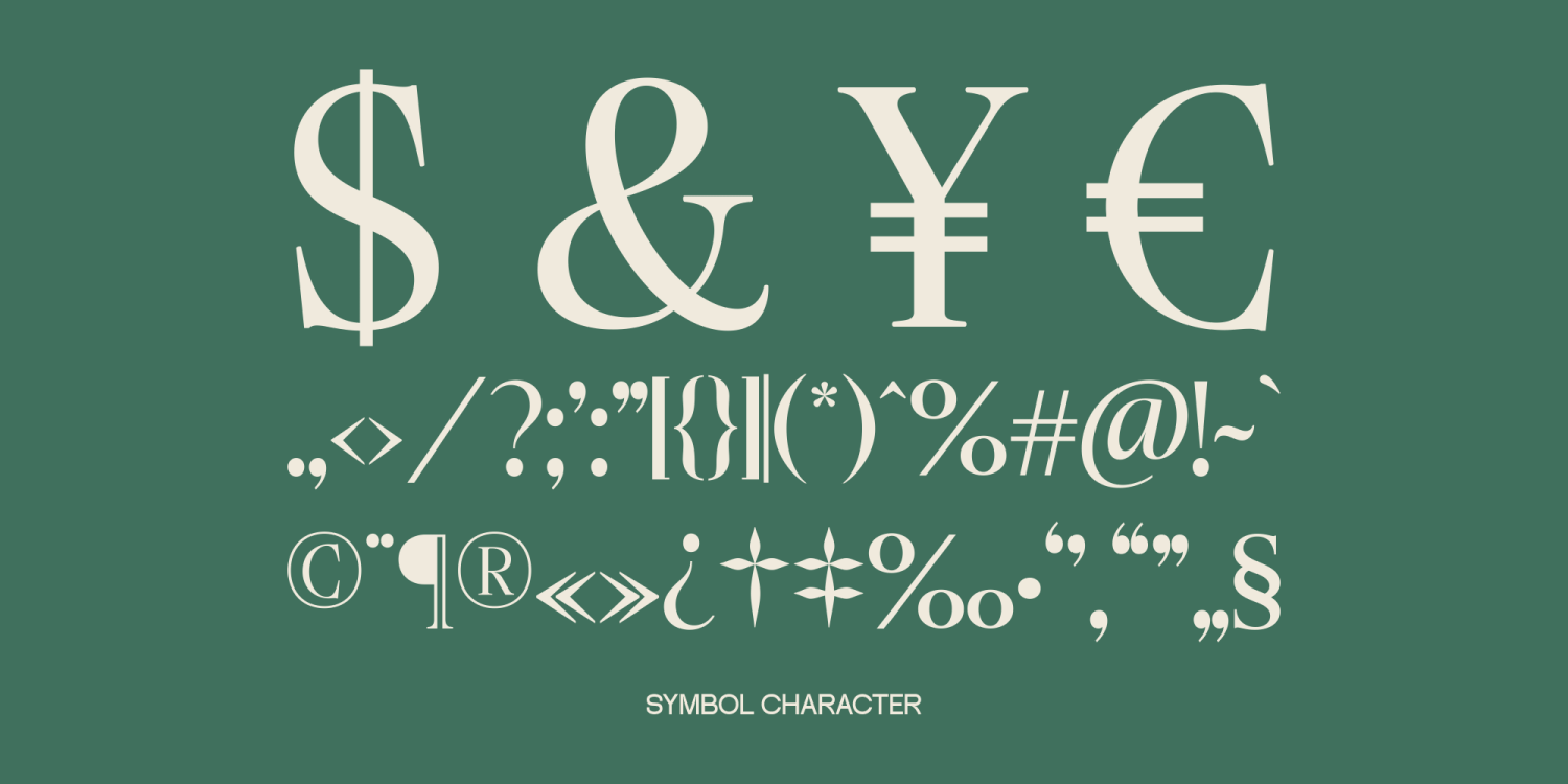 Ladinta Font Poster #3