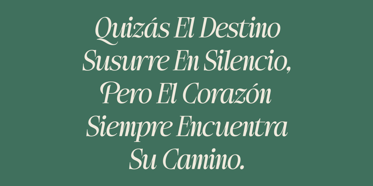 Ladinta Font Poster #7