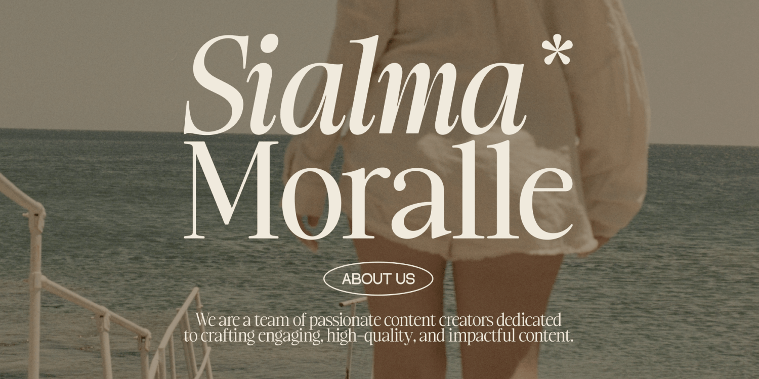 Ladinta Font Poster #8