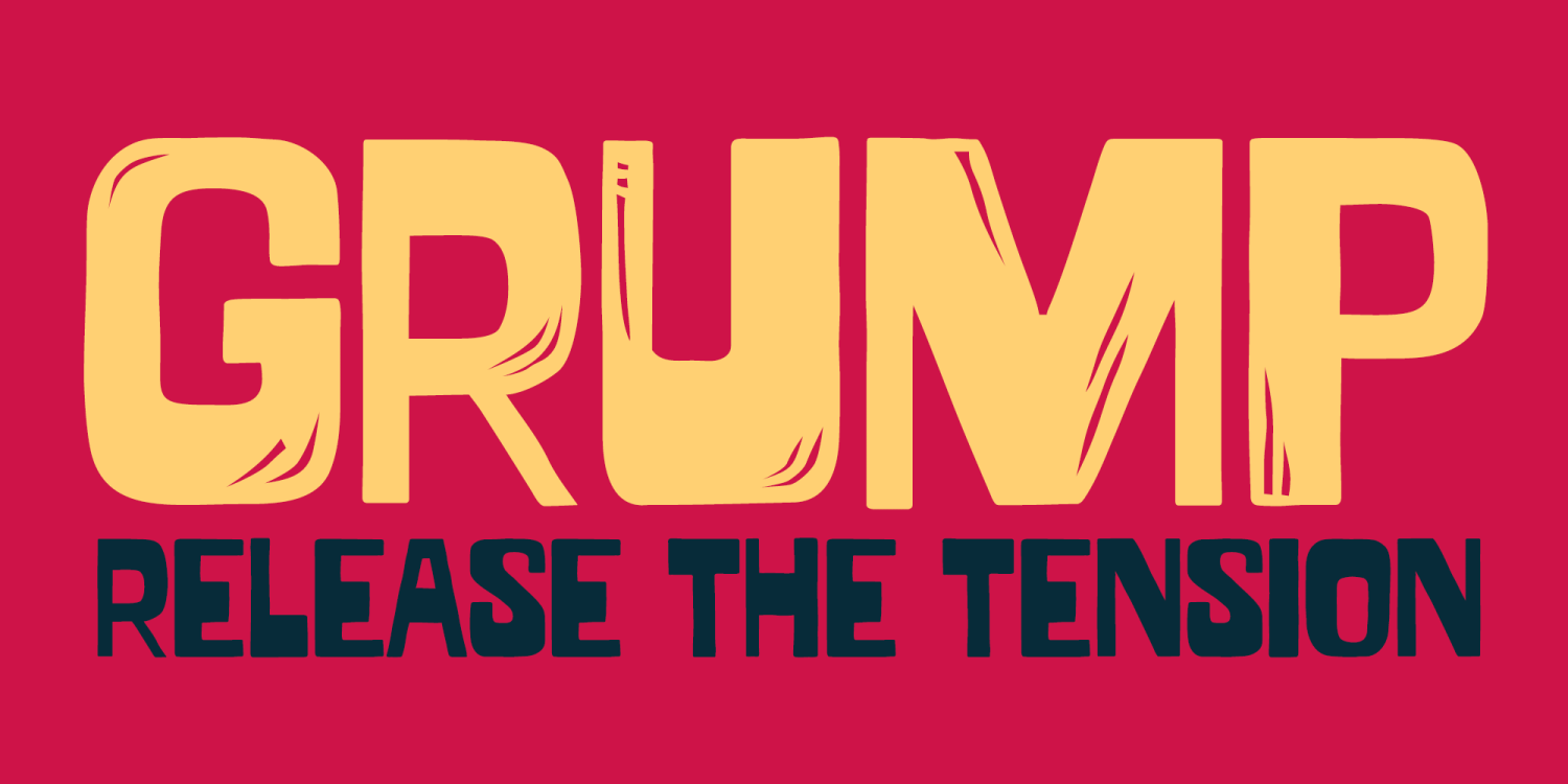 Grump Font Family Poster