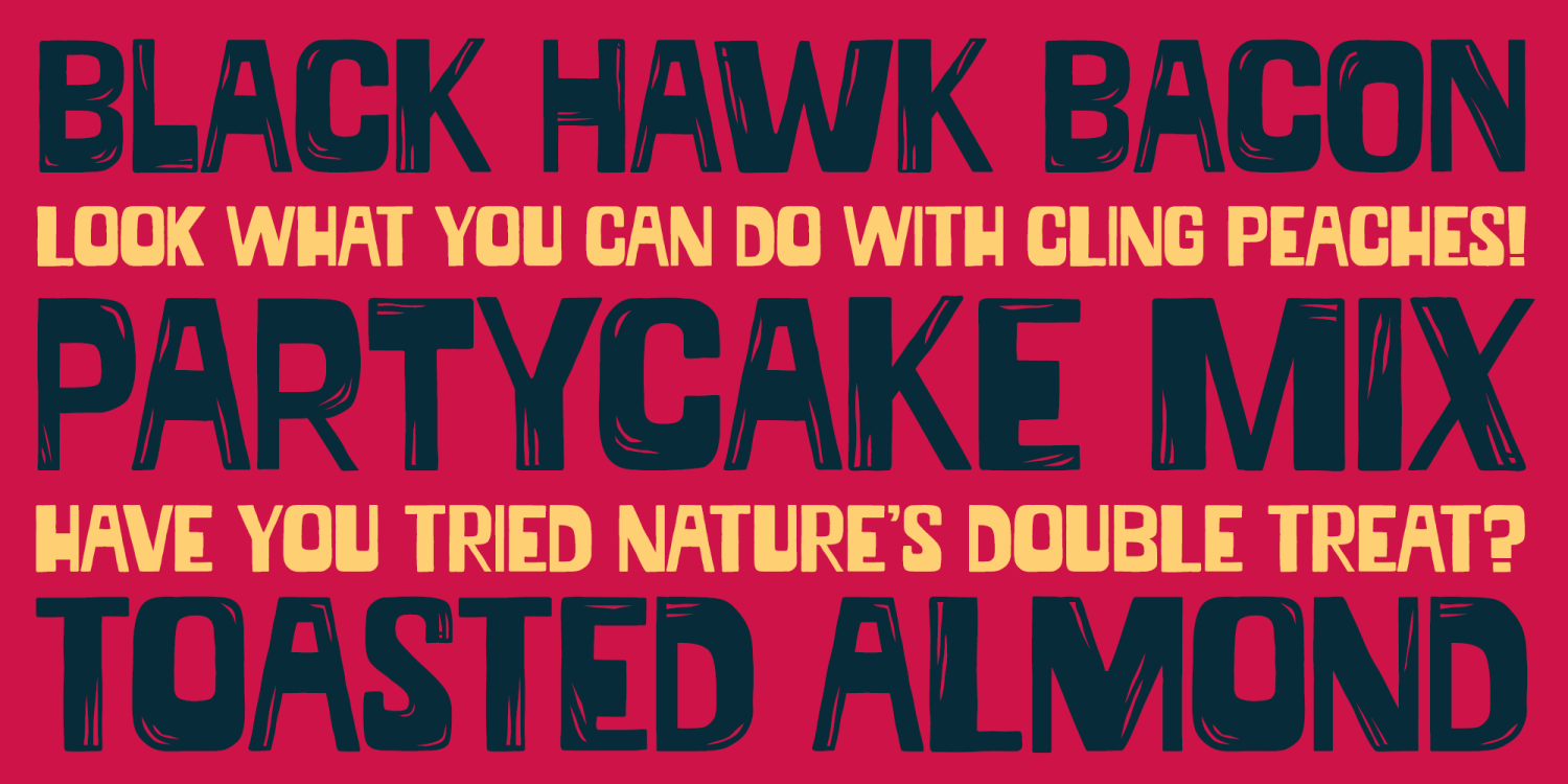 Grump Font Poster #5