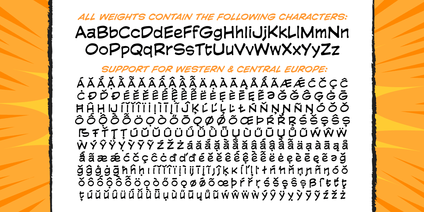 Comicrazy Font Poster #1