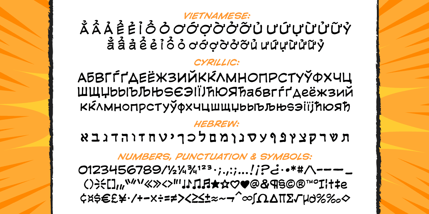 Comicrazy Font Poster #1