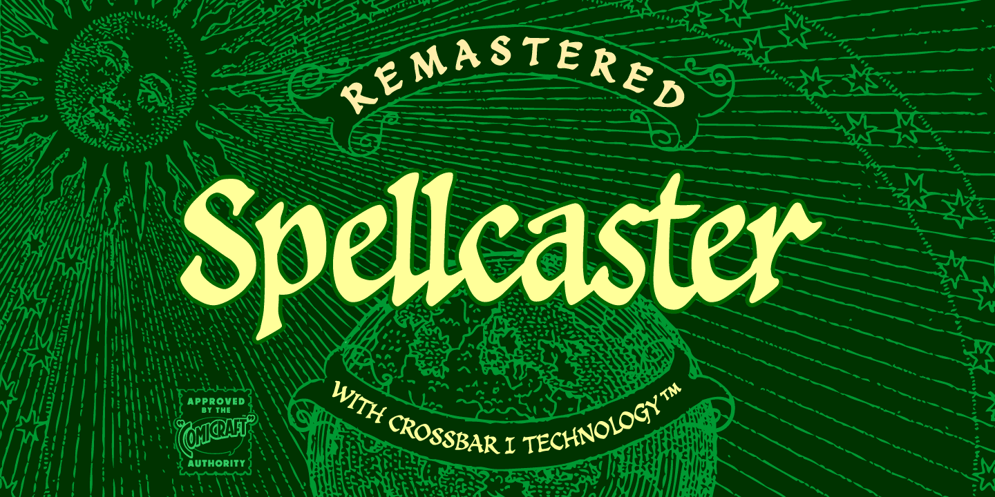 Spellcaster Font Poster #1