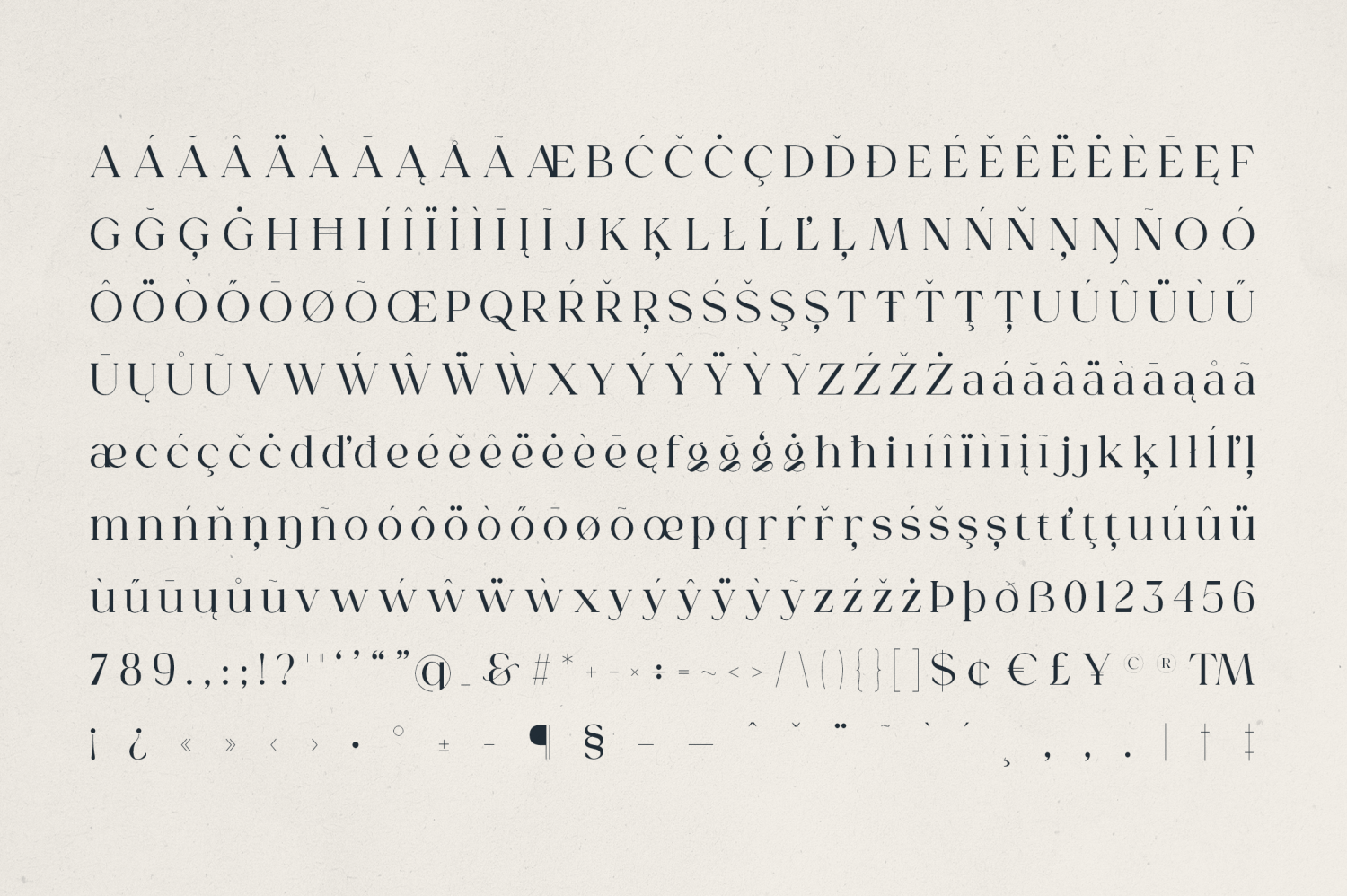 Norelli Font Poster #1