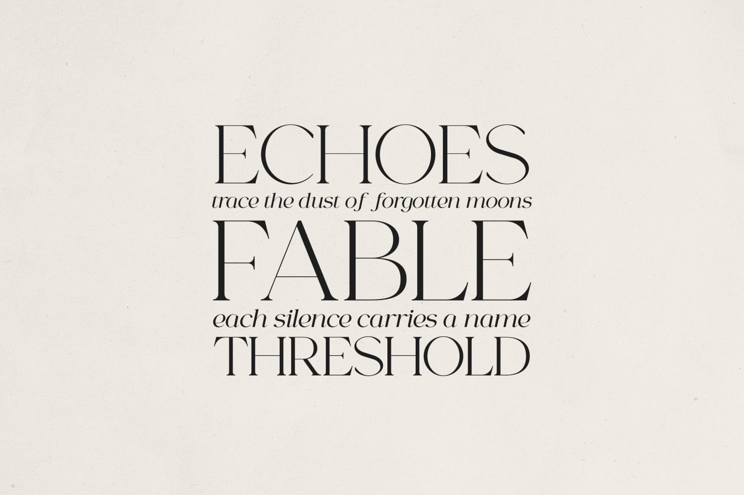 Norelli Font Poster #1